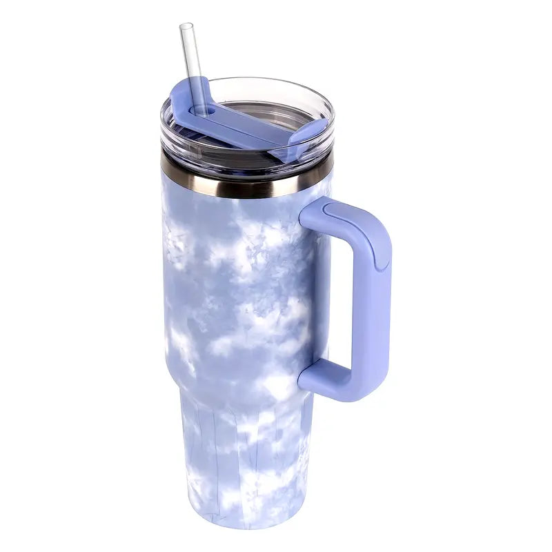 Tie and Dye Purple 40 oz Tumbler