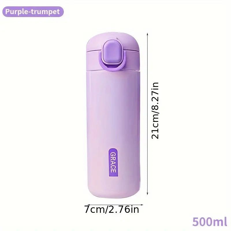 Sleek Design, Stainless Steel Insulated Sports Water container with Lid