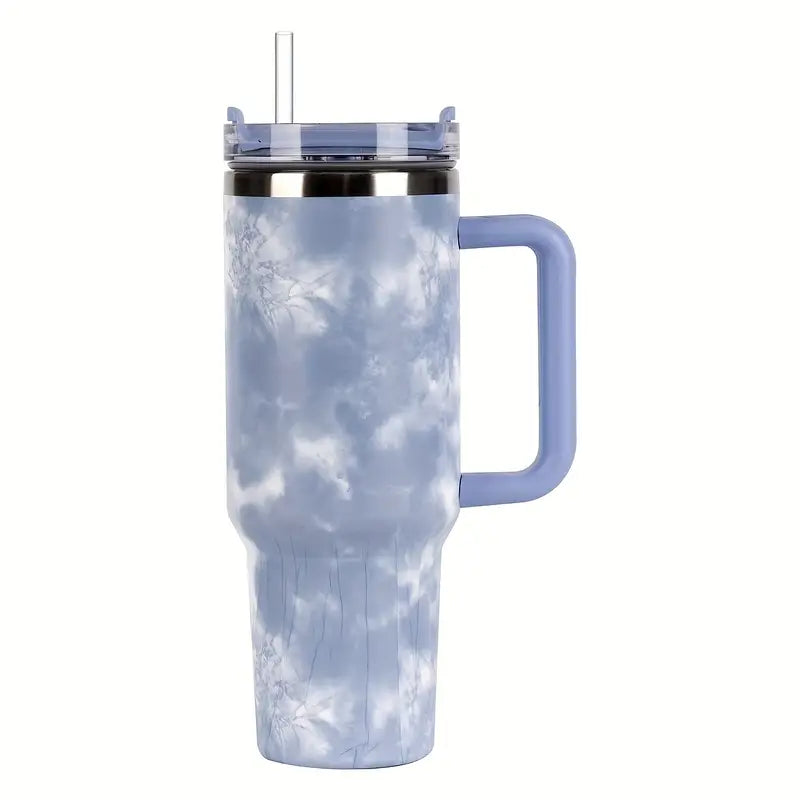 Tie and Dye Purple 40 oz Tumbler