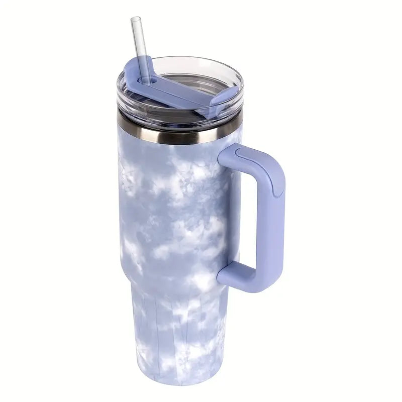 Tie and Dye Purple 40 oz Tumbler