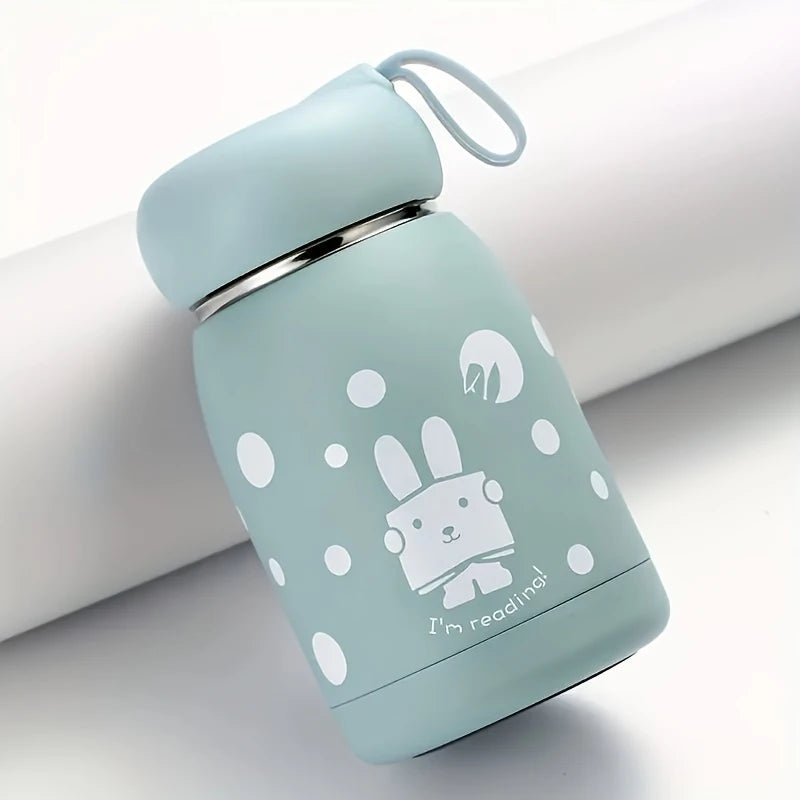 Cute Rabbit Belly 10oz Insulated Stainless Steel Water Bottle