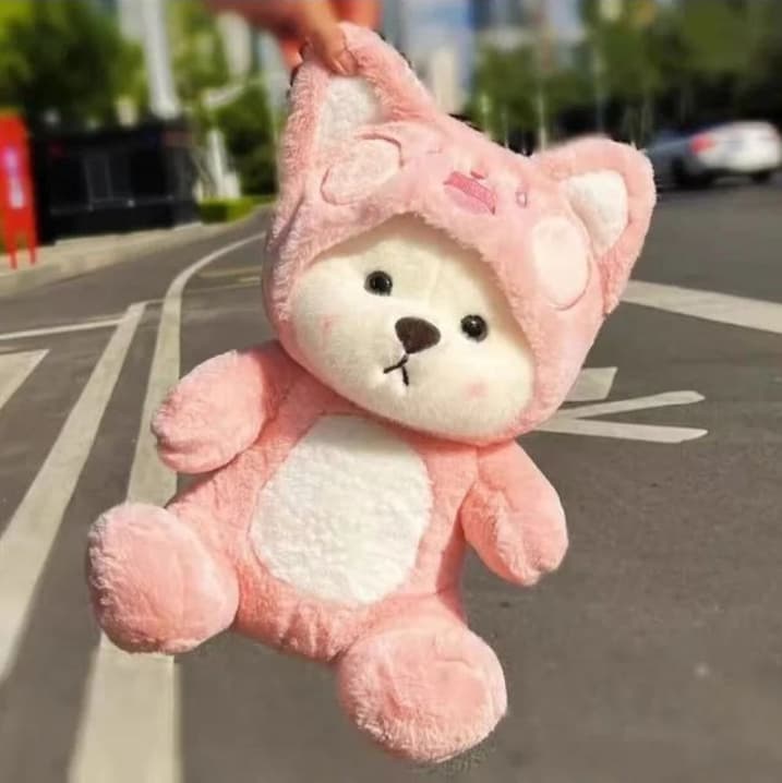 Stitch Hoodie Teddy Bear