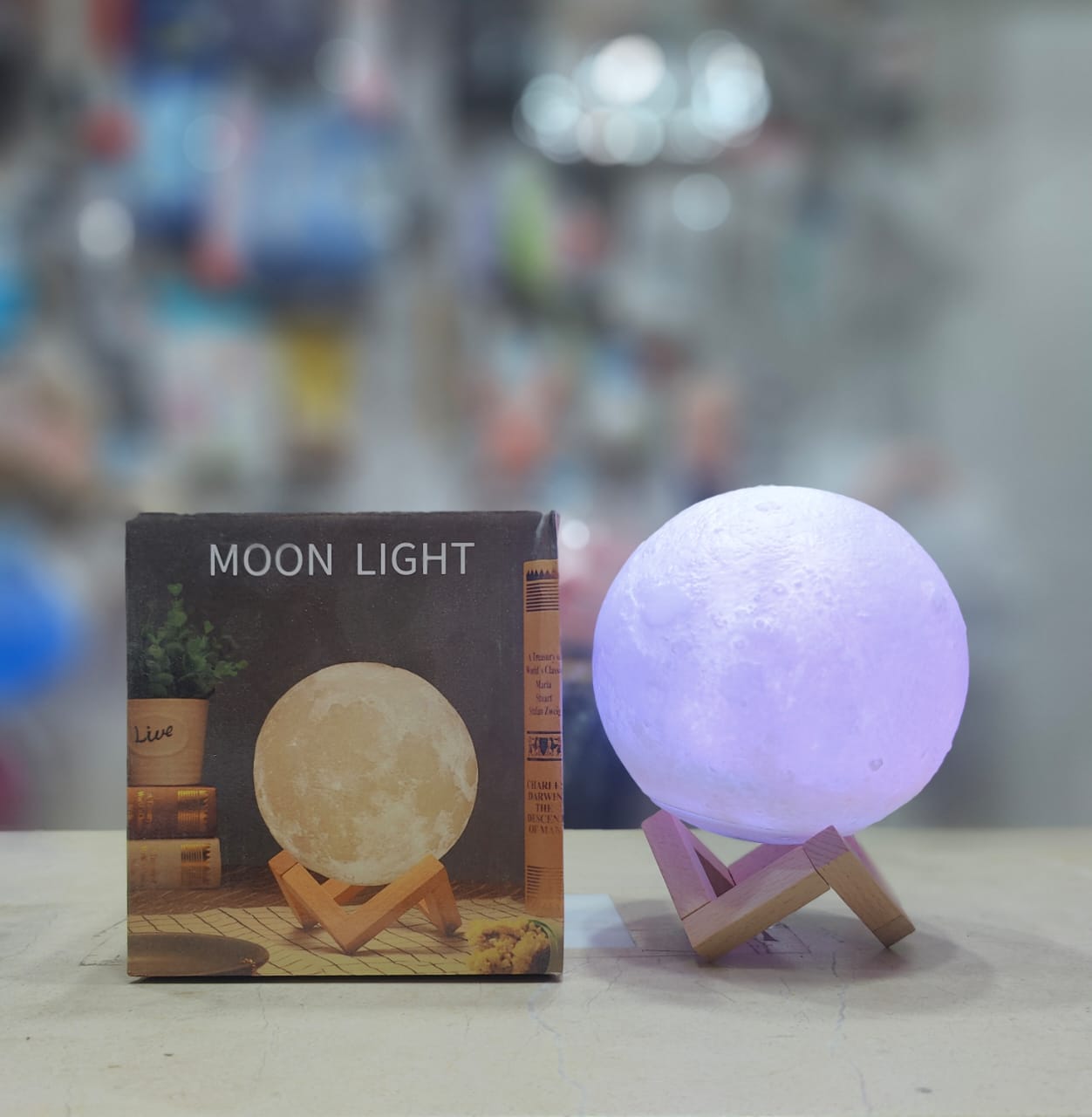 3D LED Moon Lamp