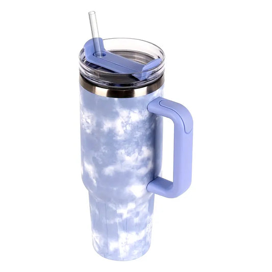 Tie and Dye Purple 40 oz Tumbler