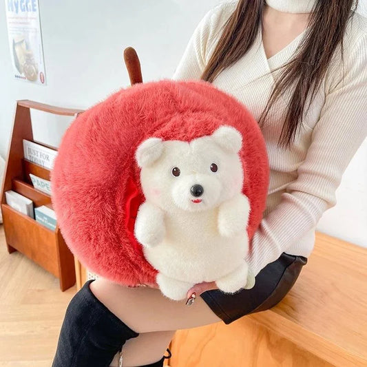 Apple Plush Toy Teddy Bear